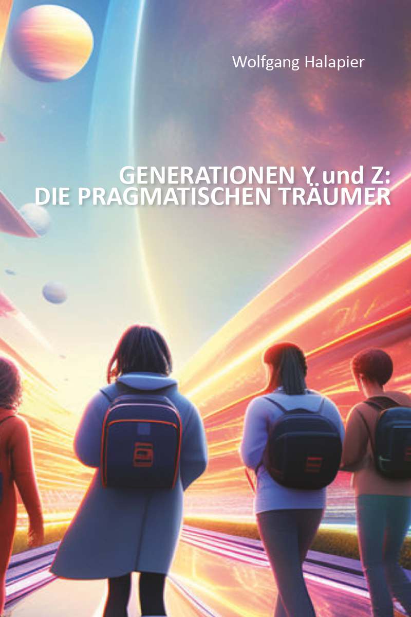 Coverbild des Buchs GENERATIONEN Y und Z: DIE PRAGMATISCHEN TRÄUMER